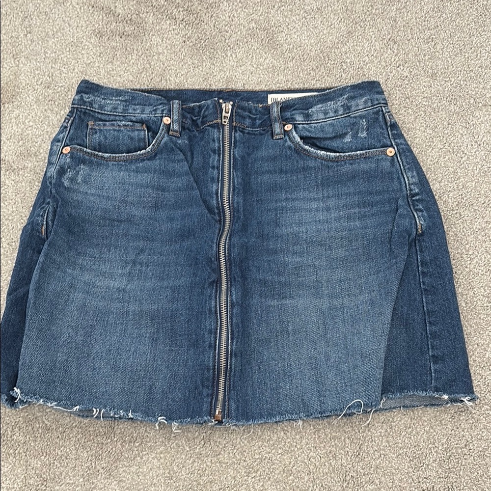 Blank NYC Denim Blue Skirt